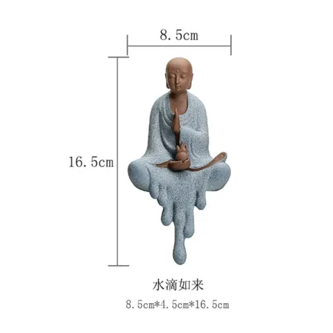 Tượng Phật A Di Đà Gốm Sứ Tự Nhiên - Vật Phẩm Phong Thủy Thiền Ấn Đẹp Để Thờ Cúng, Cầu Nguyện Bình An và Thịnh Vượng