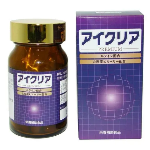 Viên uống bổ mắt Eyes Clear Premium - Hỗ trợ thị lực, phòng ngừa vấn đề mắt, Lutein, DHA, 90 viên - Sản phẩm chất lượng cao