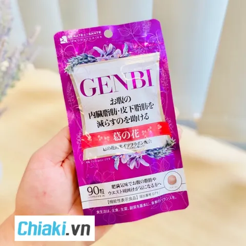 Viên Uống Giảm Mỡ Bụng Beaute et Sante Genbi - Hỗ Trợ Kiểm Soát Cân Nặng, Body Săn Chắc Từ Thành Phần Tự Nhiên