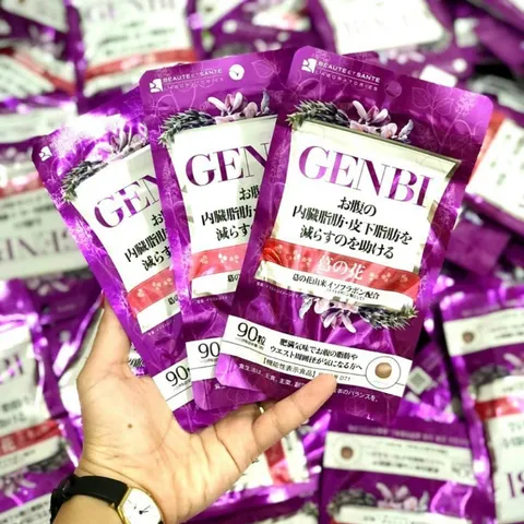 Viên Uống Giảm Mỡ Bụng Beaute et Sante Genbi - Hỗ Trợ Kiểm Soát Cân Nặng, Body Săn Chắc Từ Thành Phần Tự Nhiên