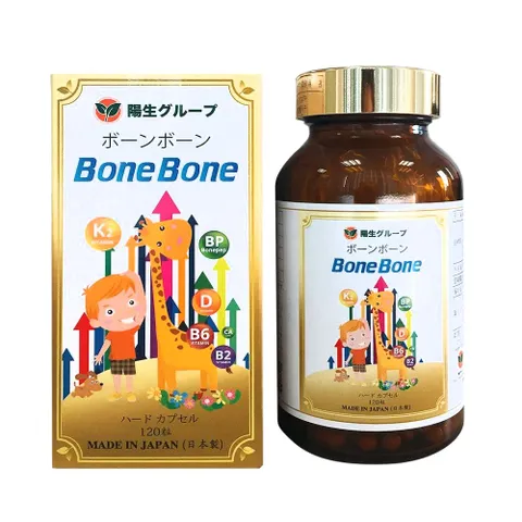 Viên uống hỗ trợ tăng chiều cao Bone Bone - Bổ sung Canxi San Hô & Bone Peptide cho xương chắc khỏe, Phát triển chiều cao tự nhiên cho tuổi từ 10-30