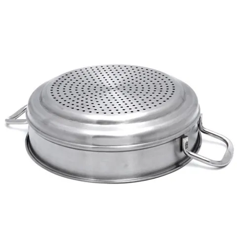 Xửng Hấp Inox 2 Quai Fivestar Không Nắp Size 32cm - Dụng Cụ Nhà Bếp Chống Gỉ Sét, Dễ Vệ Sinh, Phong Cách Châu Âu