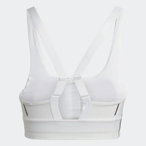 Áo Bra Thể Thao Adidas Powerimpact Luxe Hỗ Trợ Trung Cấp - Chất Liệu Co Giãn, Thấm Hút Mồ Hôi, Màu Trắng Sành Điệu cho Nữ