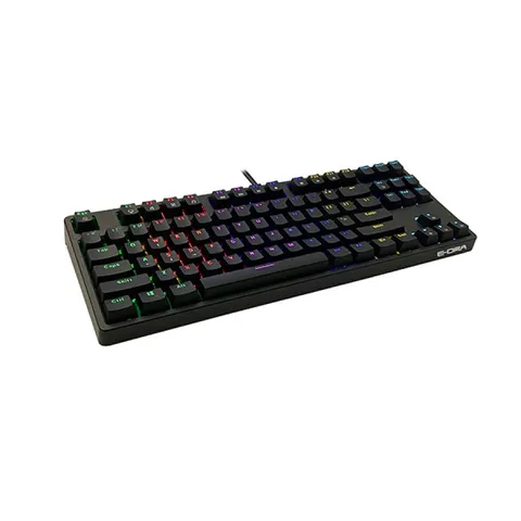 Bàn phím cơ E-Dra EK387L RGB Type C - 87 phím nhỏ gọn, LED Rainbow, lý tưởng cho văn phòng và gaming