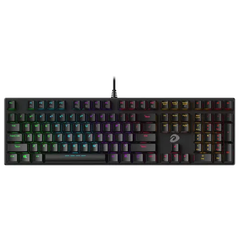 Bàn Phím Cơ Gaming Dareu EK810x - Switch Quang Học Chống Nước, LED RGB 7 Màu, Phụ Kiện Máy Tính Chất Lượng Cao