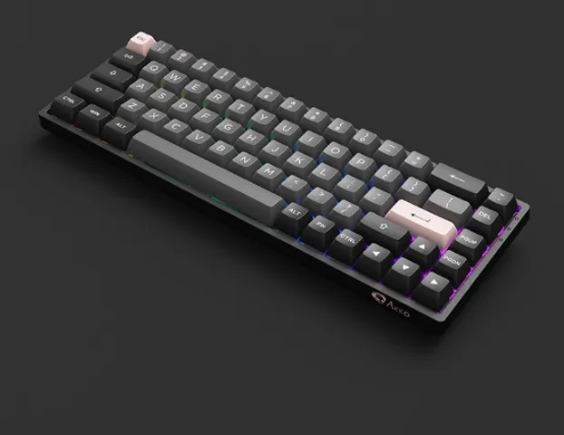 Bàn phím cơ không dây Akko 3068B - Bluetooth 5.0, Wireless 2.4Ghz, Hotswap 68 phím sáng RGB, nhẹ, bền, tối ưu cho game và văn phòng