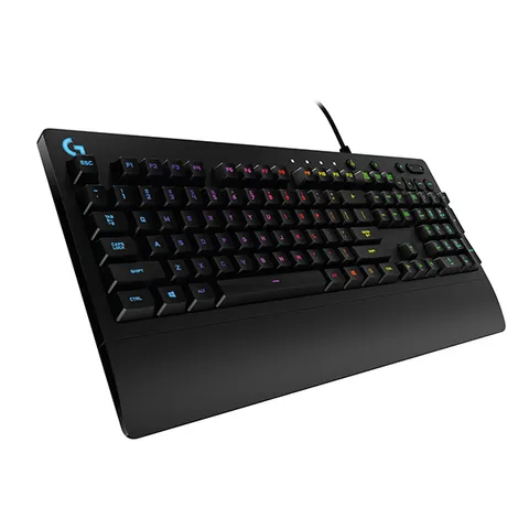 Bàn Phím Gaming Có Dây Logitech G213 Prodigy - Chống Nước, Ánh Sáng RGB, Phím Cơ Học Tactile, Tối Ưu Cho Game Thủ