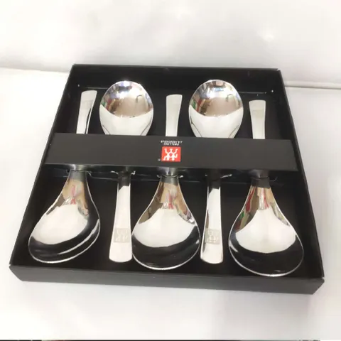 Bộ 5 Thìa Inox 304 Zwilling Sang Trọng - Dụng Cụ Ăn Uống Chất Lượng Cao - Lý Tưởng Cho Bữa Cơm Gia Đình
