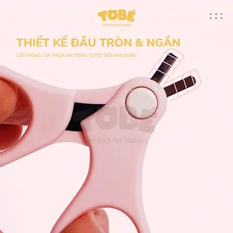 Bộ Bấm Móng Tay ToBé MS 0103 - 4 Chi Tiết Chăm Sóc Móng Tay An Toàn Cho Bé Từ Sơ Sinh Trong Hộp Tiện Lợi