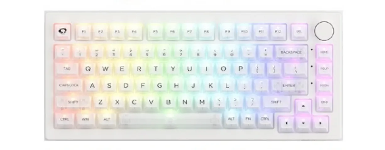 Bộ Nút Phím Cơ Trong Suốt Xuyên LED Akko Keycap Set ASA Clear - Keycap Bền Đẹp, Chống Xước, 155 Nút Cho Trải Nghiệm RGB Tuyệt Hảo