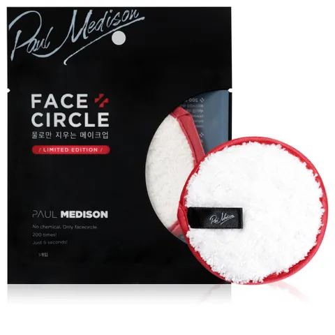 Bông Tẩy Trang Paul Medison Face Circle Bằng Vải Siêu Mịn - Tẩy Trang An Toàn, Thân Thiện Với Da, Gói 2 Miếng