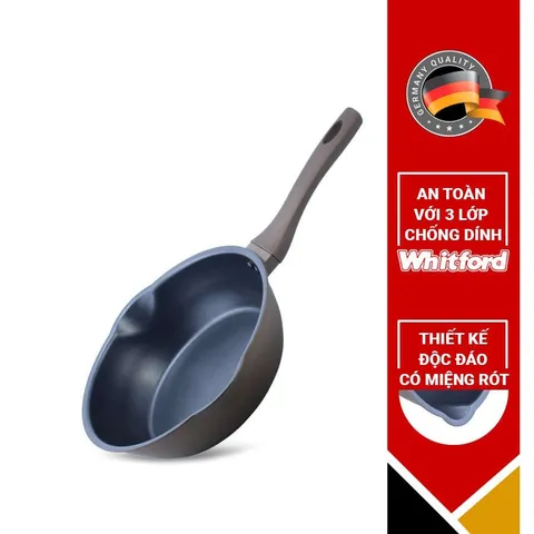 Chảo Chống Dính Sâu Lòng Kalpen Lipper Đáy Từ 24cm/26cm/28cm - Chất Liệu Nhôm Cao Cấp, Dùng Được Trên Bếp Từ, Bếp Ga, Tiện Dụng Trong Nấu Ăn