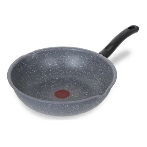 Chảo chống dính Tefal Cook Healthy G1348695 đáy từ 28cm - Công nghệ Thermo-Signal, lớp phủ Titanium Non-Stick, dùng cho bếp từ, ga, hồng ngoại