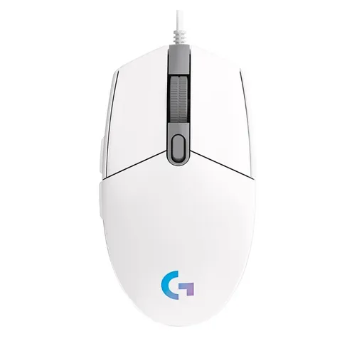 Chuột Gaming Có Dây Logitech G102 Gen 2 Lightsync - 6 Nút Bấm, LED RGB 16.8 Triệu Màu, Độ Nhạy 200-8000 DPI, Thiết Kế Đối Xứng