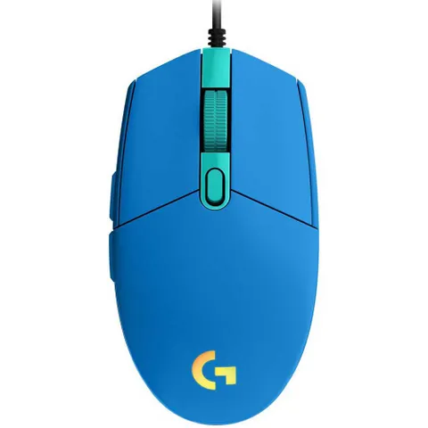Chuột Gaming Có Dây Logitech G203 Lightsync RGB - Cảm Biến Tùy Chỉnh 200-8000dpi, 16.8 Triệu Màu Sắc, Thiết Kế Tiện Dụng