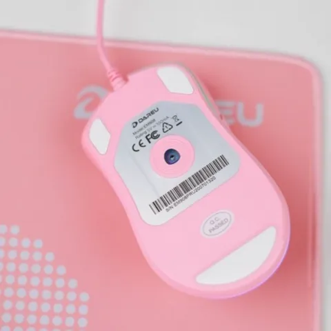 Chuột Gaming Dareu EM908 RGB - Chuột Chơi Game Công Thái Học Giá Rẻ, DPI 800-6400, Thiết Kế Đẹp, Đèn LED Nhiều Màu Sắc