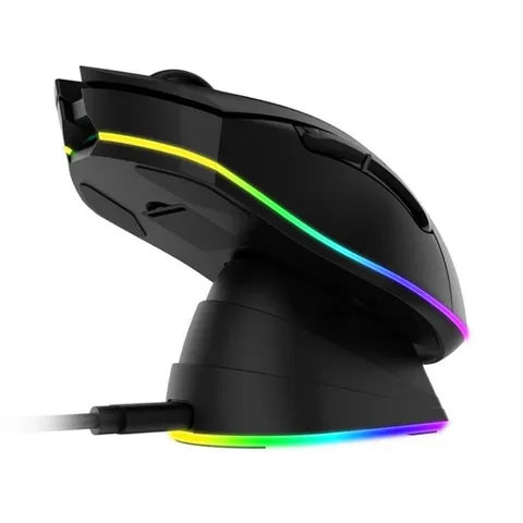 Chuột Không Dây Gaming Dareu EM901X RGB Led - Thiết Kế Hiện Đại, Dock Sạc Nhanh, Thời Gian Sử Dụng 18 Giờ