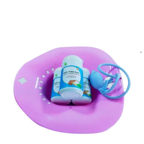 Combo Chậu Xông Vùng Kín + 3 Muối Thảo Dược Bảo Nhiên - Giải Pháp Chăm Sóc Mẹ Sau Sinh, Hỗ Trợ Sát Khuẩn và Se Khít Vùng Kín
