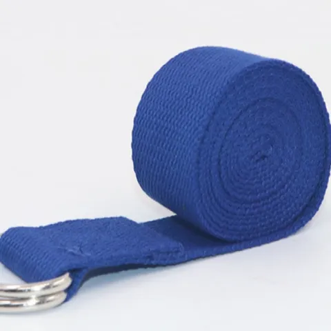 Dây Đai Hỗ Trợ Tập Yoga Cotton 1.8m - Dụng Cụ Tập Luyện Thể Dục Cho Người Mới Bắt Đầu, Nhiều Màu Sắc Thời Trang