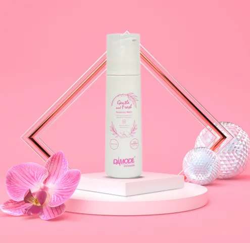 Dung dịch vệ sinh phụ nữ Damode Gentle and Fresh 135ml - Hỗ trợ làm sạch, se khít và cân bằng pH, an toàn và hiệu quả cho phụ nữ