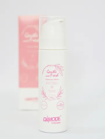 Dung dịch vệ sinh phụ nữ Damode Gentle and Fresh 135ml - Hỗ trợ làm sạch, se khít và cân bằng pH, an toàn và hiệu quả cho phụ nữ