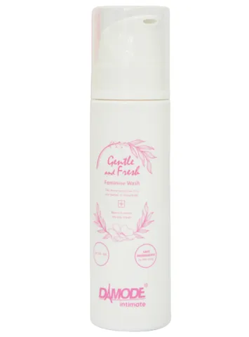 Dung dịch vệ sinh phụ nữ Damode Gentle and Fresh 135ml - Hỗ trợ làm sạch, se khít và cân bằng pH, an toàn và hiệu quả cho phụ nữ