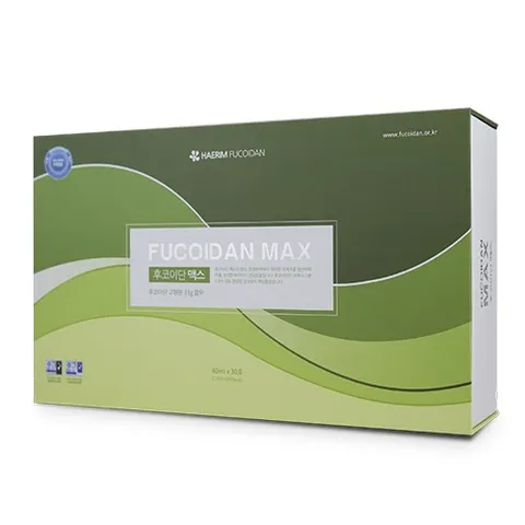 Fucoidan Max Dạng Nước Hàn Quốc - Tăng Cường Miễn Dịch, Hỗ Trợ Phòng Ngừa Và Giảm Tái Phát Ung Thư - Hộp 30 Gói X 40ml