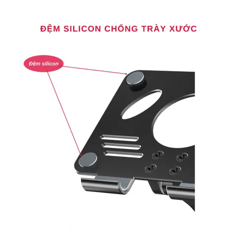 Giá Đỡ Để Bàn Tamayoko T003 Cho Máy Tính Bảng & iPad - Hợp Kim Nhôm Cao Cấp, Chịu Lực, Thiết Kế Gấp Gọn, Dễ Dàng Di Chuyển
