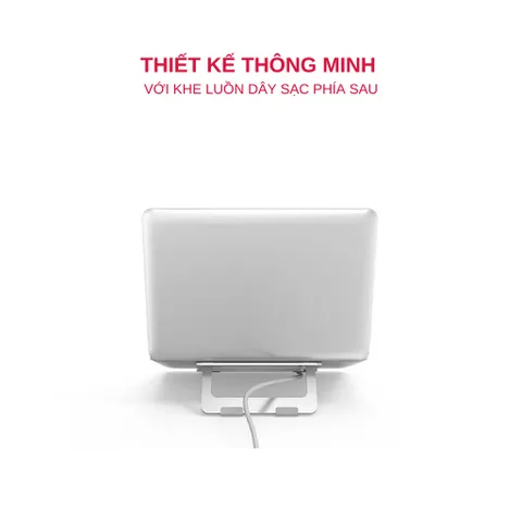 Giá Đỡ Laptop Tamayoko - Hợp Kim Nhôm Cao Cấp, Thiết Kế Thông Minh Cho Macbook và Máy Tính Xách Tay - Bền Bỉ, Sang Trọng