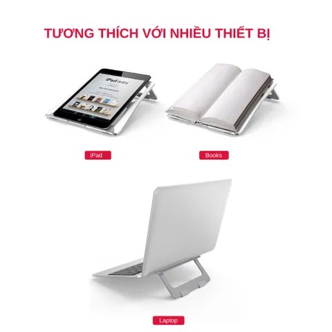 Giá Đỡ Laptop Tamayoko - Hợp Kim Nhôm Cao Cấp, Thiết Kế Thông Minh Cho Macbook và Máy Tính Xách Tay - Bền Bỉ, Sang Trọng