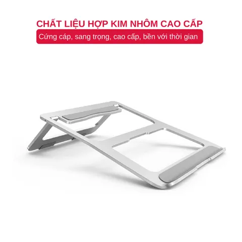Giá Đỡ Laptop Tamayoko - Hợp Kim Nhôm Cao Cấp, Thiết Kế Thông Minh Cho Macbook và Máy Tính Xách Tay - Bền Bỉ, Sang Trọng