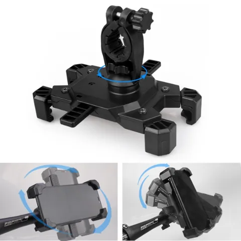 Giá Đỡ Điện Thoại Ceymme Bằng Nhôm Chống Rung Xoay 360 Độ - Phụ Kiện Điện Thoại Linh Hoạt Cho Điện Thoại 3.5-6.8 Inch