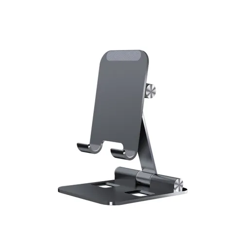 Giá Đỡ Máy Tính Bảng Tamayoko T002 - Giá Đỡ Điện Thoại Uốn Dẻo Bằng Hợp Kim Nhôm, Khe Cắm Sạc Tiện Lợi, Tương Thích Với iPad và Smartphone