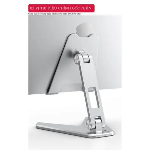 Giá Đỡ Hợp Kim Nhôm Tamayoko P10 - Giá Đỡ Điện Thoại Và iPad Gấp Gọn Tiện Lợi, Tinh Tế, Điều Chỉnh Góc Nhìn Bạn Yêu Thích