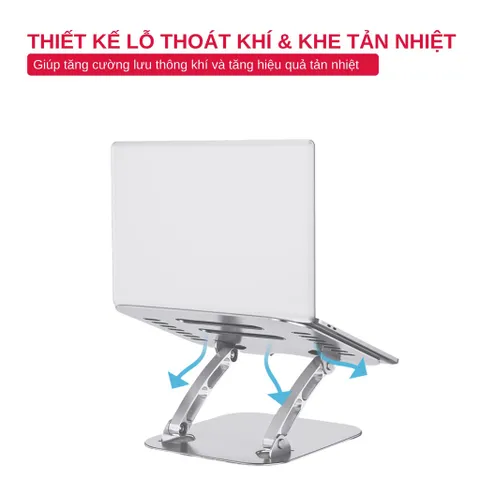 Giá Đỡ Máy Tính, Laptop Hợp Kim Nhôm Tamayoko FS-088 - Thiết Kế Công Thái Học, Chống Mỏi Cổ Vai, Phù Hợp Macbook 10-15.6 inch