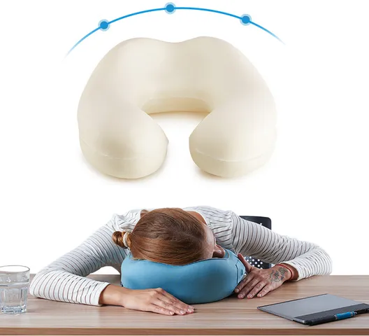 Gối Du Lịch Chữ U NatureHike NH18Z060-T - Gối Massage Xoa Bóp Cổ Nhỏ Gọn, Tiện Lợi Cho Chuyến Đi & Nghỉ Ngơi êm ái