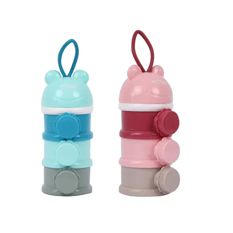 Hộp Chia Sữa 3 Tầng ToBé Ricard MS 3105 - Dung Tích 180g - Thiết Kế Thông Minh Cho Mẹ Và Bé - Lựa Chọn An Toàn Và Tiện Lợi