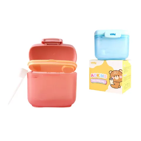Hộp đựng sữa bột 2 lớp ToBé Adkins MS 3101 - Thiết kế thông minh, bảo quản an toàn, dung tích 300g, nắp chống ẩm cho bé yêu