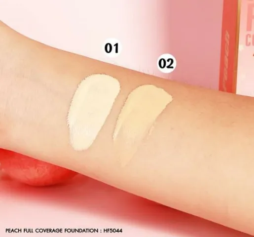Kem Nền Che Phủ Sivanna Peach Coverage Lovely HF5044 - Trang Điểm Tự Nhiên, Độ Che Phủ Cao, Dành Cho Da Sáng Và Tự Nhiên, 35ml