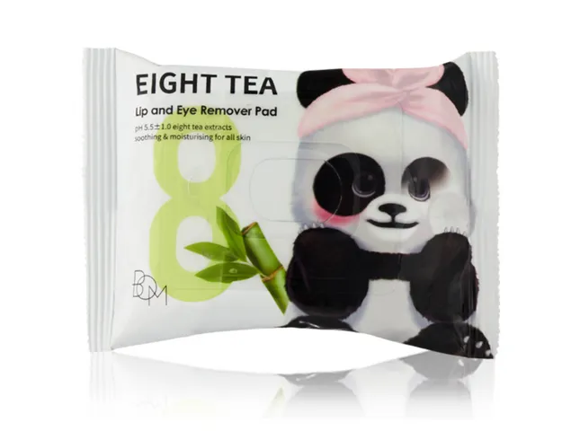 Khăn Tẩy Trang B.O.M Eight Tea - 30 Miếng Cho Mọi Loại Da, Tẩy Trang Dịu Nhẹ Với Chiết Xuất Trà, An Toàn Cho Da Nhạy Cảm