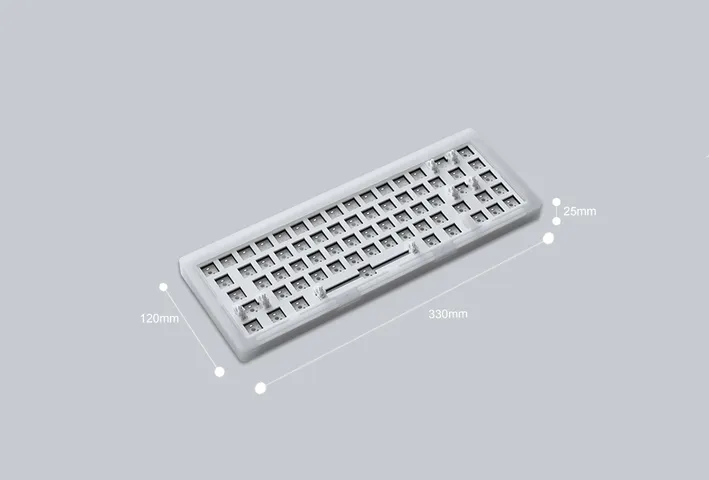 Bàn phím cơ Akko ACR67 67 phím RGB Hotswap Foam tiêu âm - Gasket Mount, kết nối USB Type-C, phụ kiện máy tính cao cấp