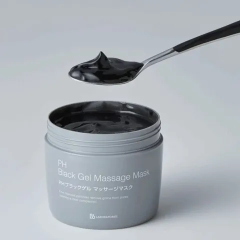 Mặt Nạ BB Laboratories PH Black Gel Massage Mask - Giúp Sạch Da, Ngăn Mụn, Làm Sáng Da Với Than Hoạt Tính 290g