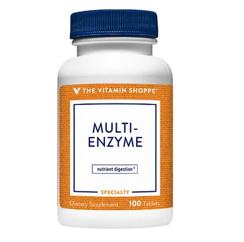 Men tiêu hóa The Vitamin Shoppe Multi-Enzyme 100 viên - Hỗ trợ tiêu hóa, kích thích ăn ngon, tăng cường sức khỏe hệ tiêu hóa và đề kháng