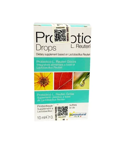 Men Vi Sinh Probiotic L. Reuteri Drops 10ml - Hỗ Trợ Tiêu Hóa, Tăng Cường Sức Đề Kháng Cho Trẻ Em