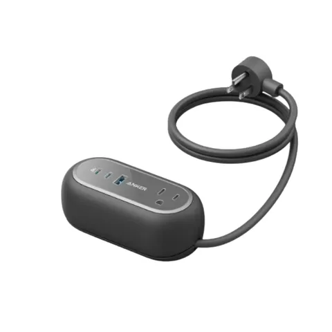 Ổ Điện Anker 615 USB Power Strip (GaNPrime 65W) A9125 - 5 Cổng Sạc Nhanh Đa Năng, Thiết Kế Nhỏ Gọn, An Toàn Bảo Vệ Toàn Diện