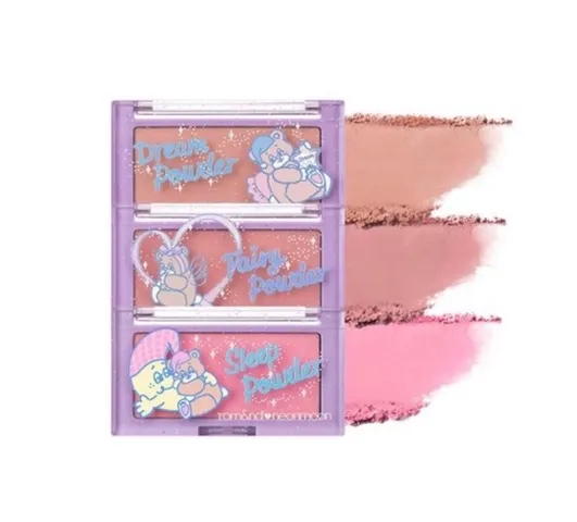 Phấn Má Hồng Romand Better Than Cheek - Phiên Bản Giới Hạn Romand x Neonmoon, Hạt Mịn, Tự Nhiên, Rạng Rỡ 3 Tông Màu