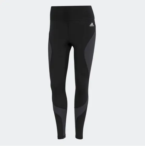 Quần Bó Thể Thao Nữ Adidas Hiit Colourblock 7/8 Tights - Dáng Cạp Cao, Vải Co Giãn Mềm Mịn, Thể Thao, Tập Gym, Yoga