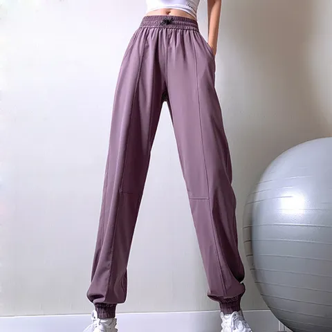 Quần Jogger Nữ Bo Ống Amin AM040 - Chất Liệu Polyester Cao Cấp, Dáng Thể Thao Năng Động, Phù Hợp Tập Gym, Yoga, Mặc Hàng Ngày