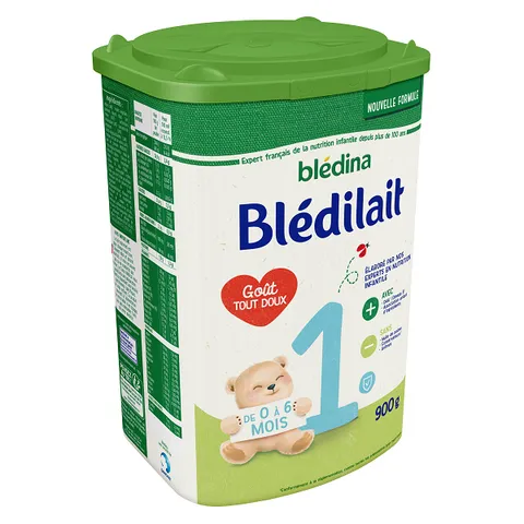 Sữa Bledilait 1 Pháp 400g, 900g cho bé 0-6 tháng tuổi - Đảm bảo dinh dưỡng, hỗ trợ phát triển trí não và miễn dịch cho trẻ sơ sinh