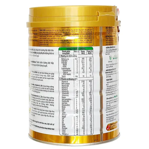 Sữa Bột Dinh Dưỡng DiabetCare Gold 900g - Hỗ Trợ Cung Cấp Dinh Dưỡng Cho Người Tiểu Đường, Chỉ Số Đường Huyết Thấp 31.5